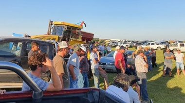 Productores de Carlos Casares y 9 de Julio apoyaron la protesta de las entidades rurales