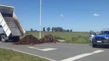 Ameghino se sumó a Chacabuco y cerró accesos a la ciudad