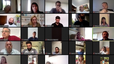 Senadores Juntos por el Cambio efectuaron una reunión de trabajo a distancia