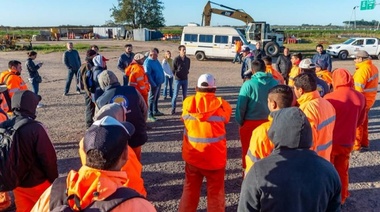 "La pandemia nos une", bromeó Diotti sobre el encuentro con Petrecca en el obrador de Ruta 7
