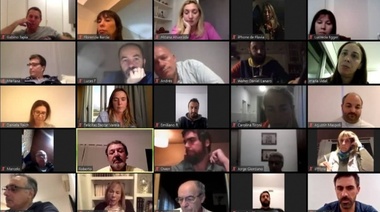 Senadores bonaerenses de Juntos por el Cambio se reunieron online con María Eugenia Vidal