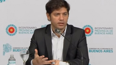 Kicillof criticó a intendentes del PRO por sus cuestionamientos al reparto de fondos