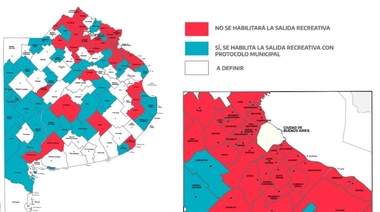 Por ahora no hay salidas recreativas en la mayoría de distritos del noroeste bonaerense