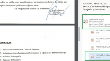 El municipio desmintió que no haya solicitado las salidas recreativas