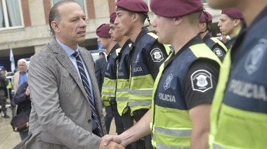 Berni dijo que la Provincia necesita más “del doble” de los policías que tiene