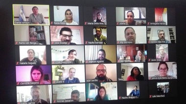 Paola Rizzo participó de una reunión con el Ministro Daniel Arroyo