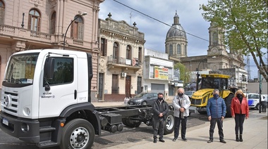 Presentaron maquinaria adquirida con fondos municipales
