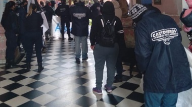 Desde JxC repudiaron la toma del municipio en la protesta de recicladores