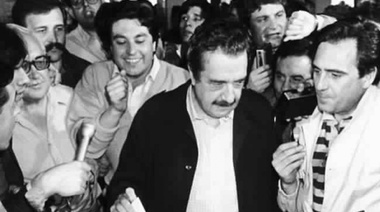 Benito recordó los 37 años del triunfo de Alfonsín
