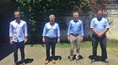 Petrecca estuvo con Macri junto a los intendentes de Pergamino y 9 de Julio