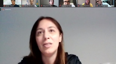 "Unidad" y "apertura", el mensaje de Vidal ante la tropa de JxC de la cuarta