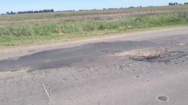 Zuccari pidió a provincia la reparación de la Ruta 50 entre Lincoln y Casares