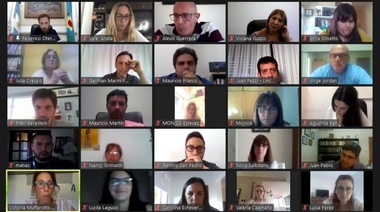 Otermín se reunió con concejales y diputados de la cuarta sección