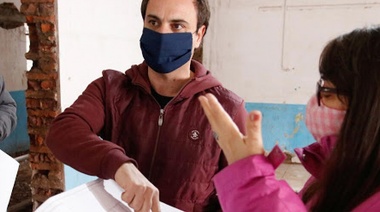 Zavatarelli, el primer pintense en colocarse la vacuna sputnik