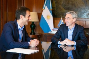 Petrecca y Meoni acordaron “trabajar juntos por Junín”