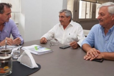Campana visitó a Katopodis y le pidió obras de nación para su municipio