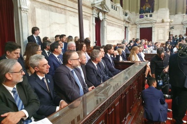 Meoni respaldó el discurso de Alberto Fernández en el congreso