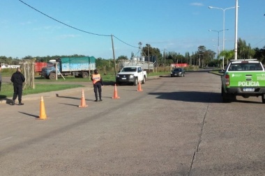 En Chacabuco controlan el ingreso y egreso de personas al casco urbano