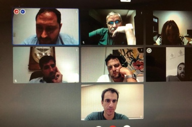 Intendentes de la cuarta compartieron una videoconferencia para coordinar acciones