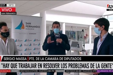 Para Massa, el Gobierno "ha demostrado éxito en administrar esta emergencia"