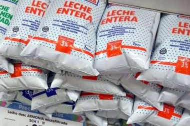 Por ahora, darán marcha atrás con el IVA para la leche 