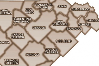 Cinco municipios de la cuarta continúan en cero, mientras que Bragado es el más complicado