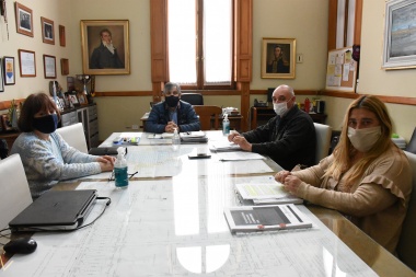 Municipio y provincia se reunieron para comenzar a programar el retorno a clases presenciales
