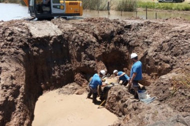 Reparan acueducto que une 9 de julio, Carlos Casares y Pehuajo