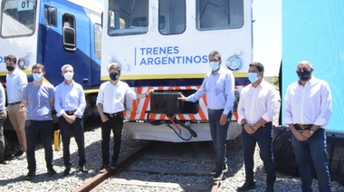 Kicillof, Massa y Meoni presentes en la vuelta al tren que une distritos costeros