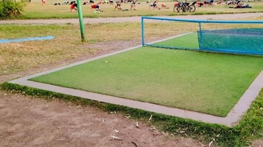 Petrecca denunció hechos de vandalismo en un espacio público