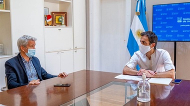 Petrecca recibió al subsecretario provincial de Infraestructura Escolar en Junín