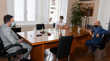 Aiola recibió a Abad y Salvador en Chacabuco: "representan un radicalismo que siempre estuvo", dijo