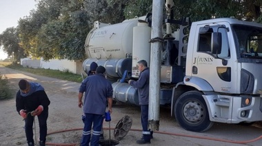 En Junín, el municipio informó sobre la obstrucción intencional de desagües pluviales