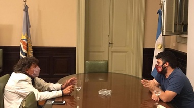 Micheli se reunió con Facundo Tignanelli y avanza en un armado seccional