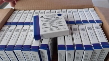 Llegaron a Junín 2400 nuevas dosis del primer componente de la vacuna Sputnik V