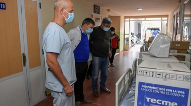 Región Sanitaria III entregó insumos en Chacabuco para la atención de pacientes Covid