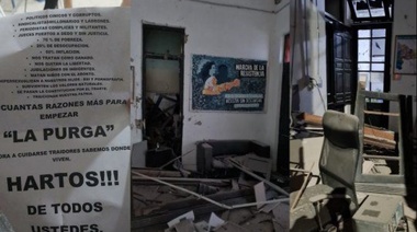 Senadores JxC: "Repudiamos el ataque al local de La Cámpora ocurrido en Bahía Blanca"