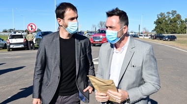 Petrecca y Aiola celebraron la autopista pero recordaron que "la decisión política fue del gobierno anterior"
