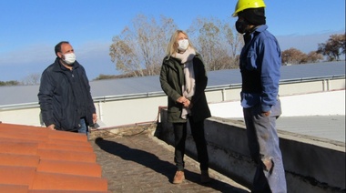 Comenzó una importante obra de refacción e impermeabilización de techos en el HIGA Junín