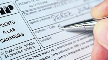 Ley de ganancias: se prevé una cláusula gatillo para actualizar la escala