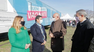 Tren Sanitario en Chacabuco: "simboliza la llegada del estado a sus ciudadanos", dijo Guerrera