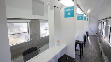 El Tren Sanitario vuelve a la cuarta para recorrer seis distritos