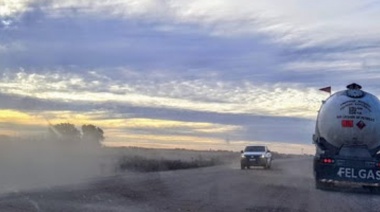 Bronca de autoconvocados por la suspensión de la licitación para obras sobre ruta 33