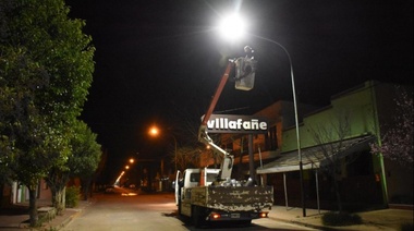 Con fondos propios, Chivilcoy avanza en el plan de iluminación LED
