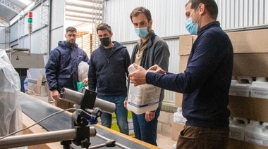 Petrecca y Fiorini centran su recorridas con eje en la producción y la industria