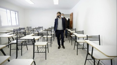Desde la séptima sección, Kicillof se mostró confiado en la reactivación y obras