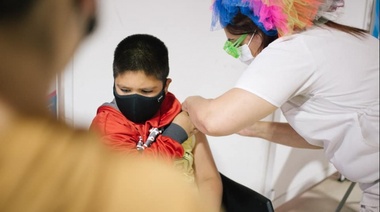 Ya son más de 100 mil los niños de entre 3 y 11 años vacunados en la provincia