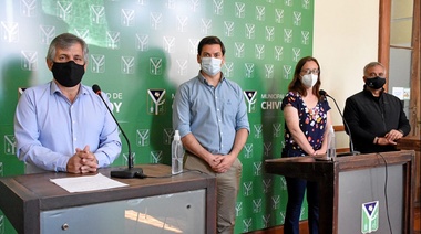 Britos hizo un repaso de las obras que se desarrollan en Chivilcoy