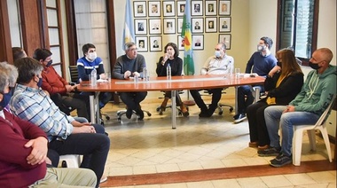 Rodríguez se reunió con productores de General Pinto, Florentino Ameghino y Carlos Tejedor