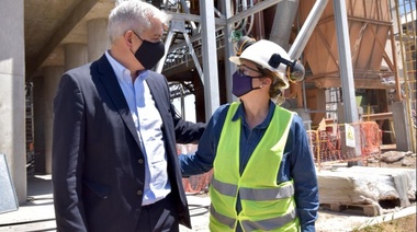 Domínguez recorrió un polo productivo agrobioindustrial portuario